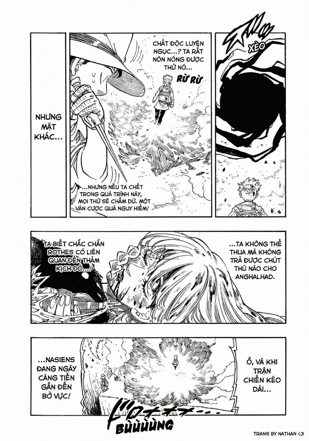 Tứ Kỵ Sĩ Khải Huyền Chap 173 - Next Chap 174