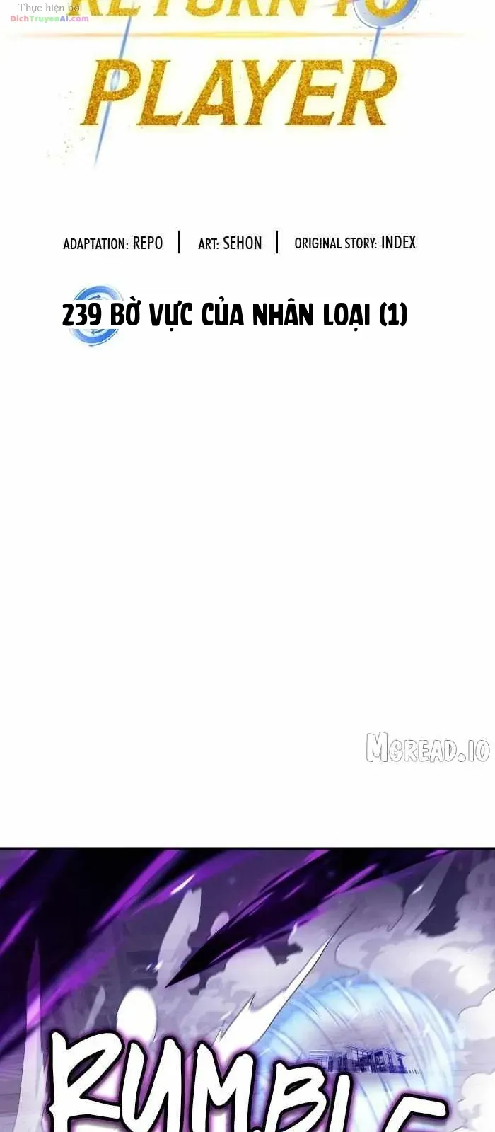Trở Lại Thành Người Chơi Chap 239 - Next Chap 240
