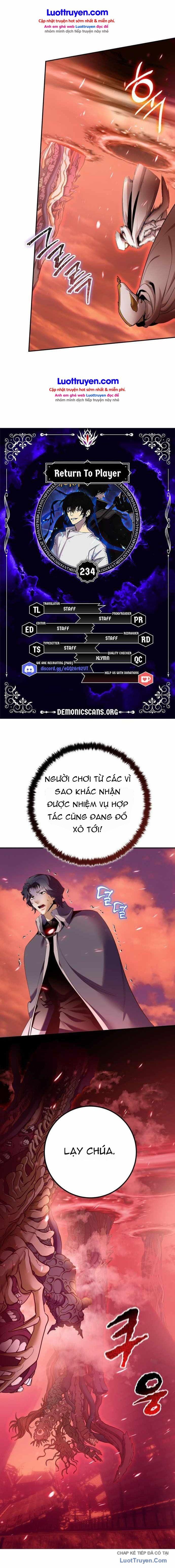 Trở Lại Thành Người Chơi Chap 234 - Next Chap 235