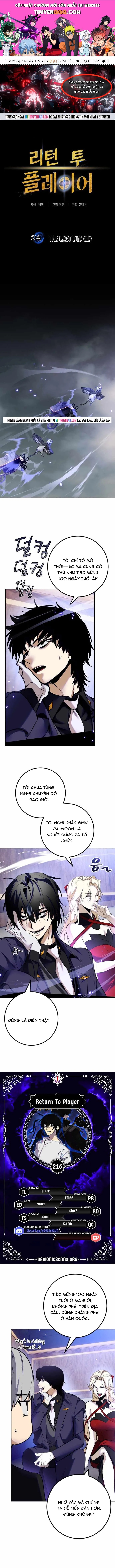 Trở Lại Thành Người Chơi Chap 216 - Next Chap 217