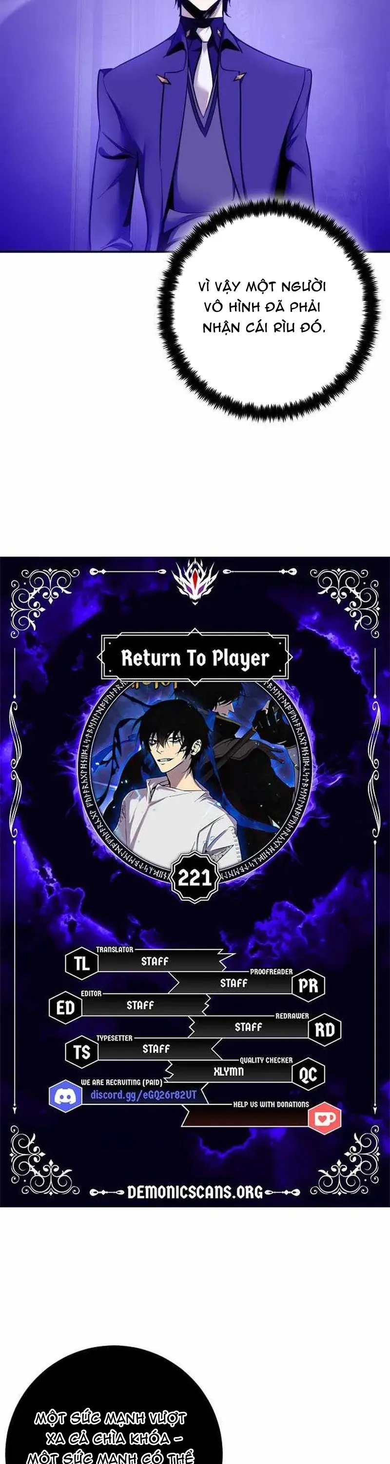 Trở Lại Thành Người Chơi Chap 221 - Next Chap 222