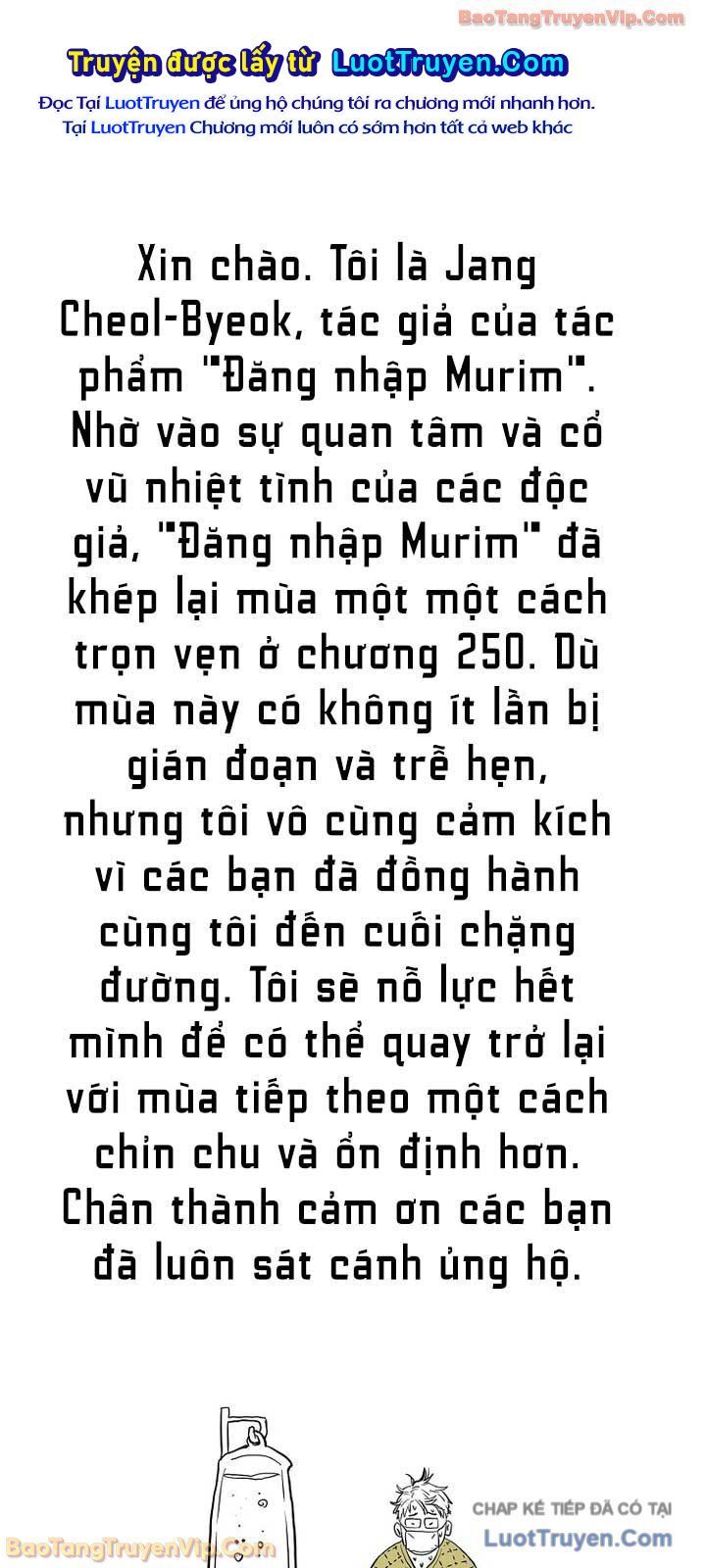 Đăng Nhập Murim Chap 250 - Next Chap 251