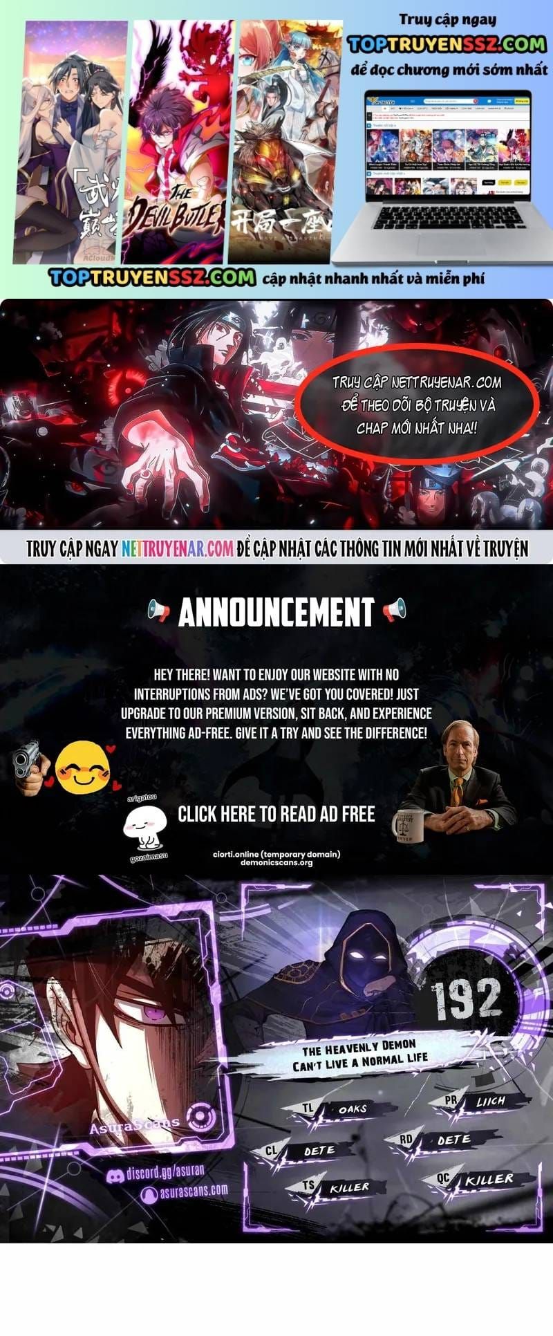 Thiên Quỷ Chẳng Sống Nổi Cuộc Đời Bình Thường Chap 192 - Next Chap 193