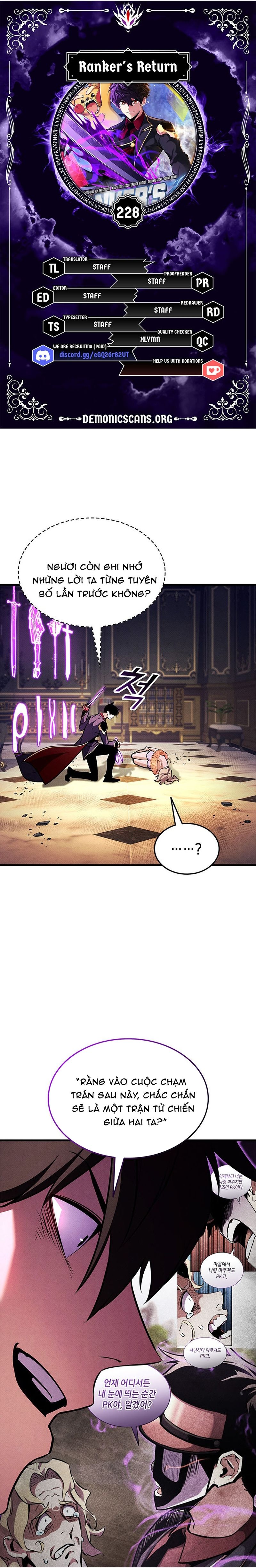 Huyền Thoại Game Thủ - Tái Xuất Chap 228 - Next Chap 229