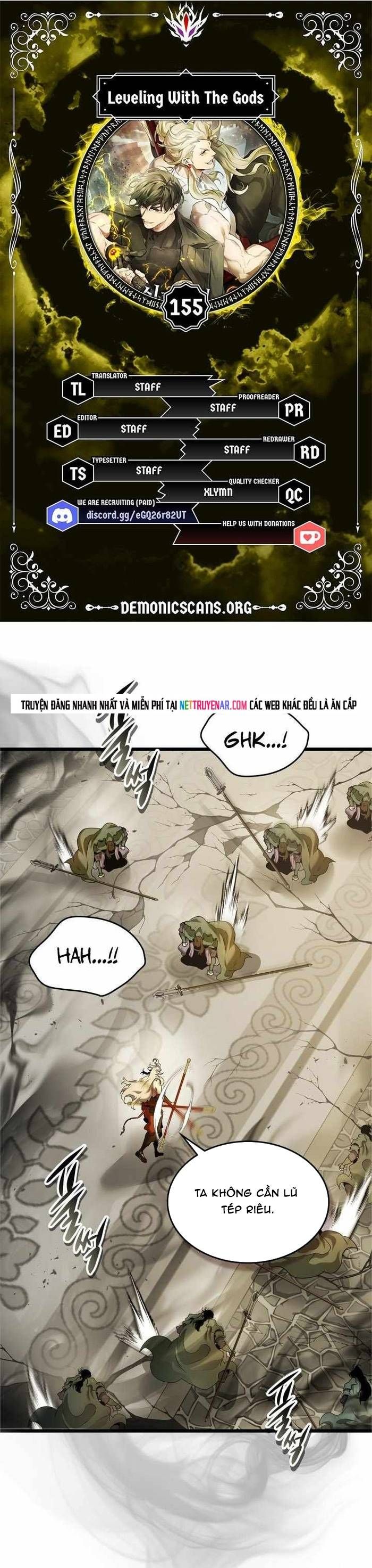 Thăng Cấp Cùng Thần Chap 155 - Next Chap 156