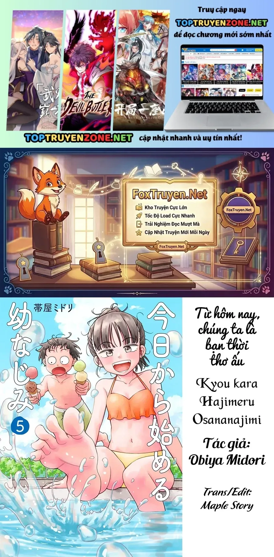 Kyou Kara Hajimeru Osananajimi Chap 66 - Next Chap 67