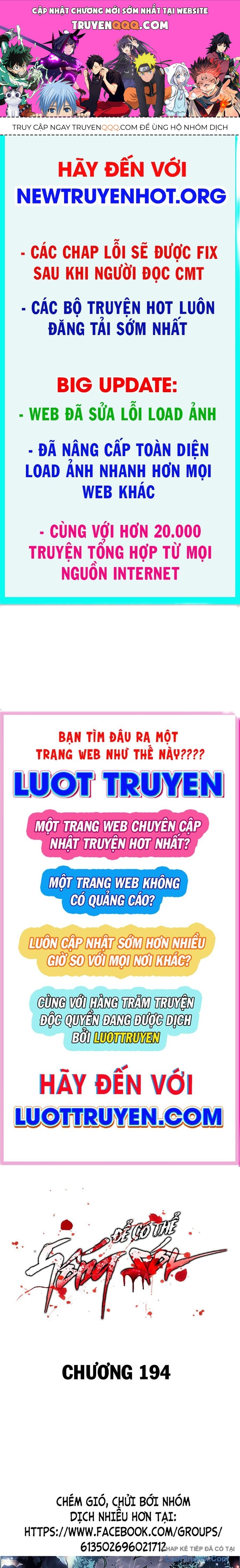 Để Có Thể Sống Sót Chap 194 - Next Chap 195