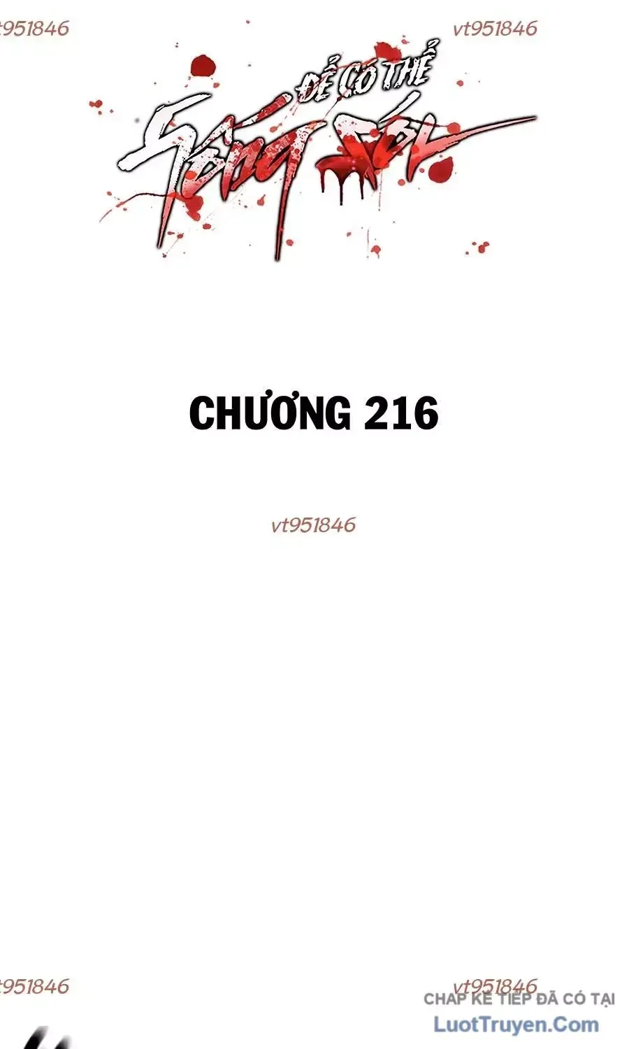 Để Có Thể Sống Sót Chap 216 - Next Chap 217