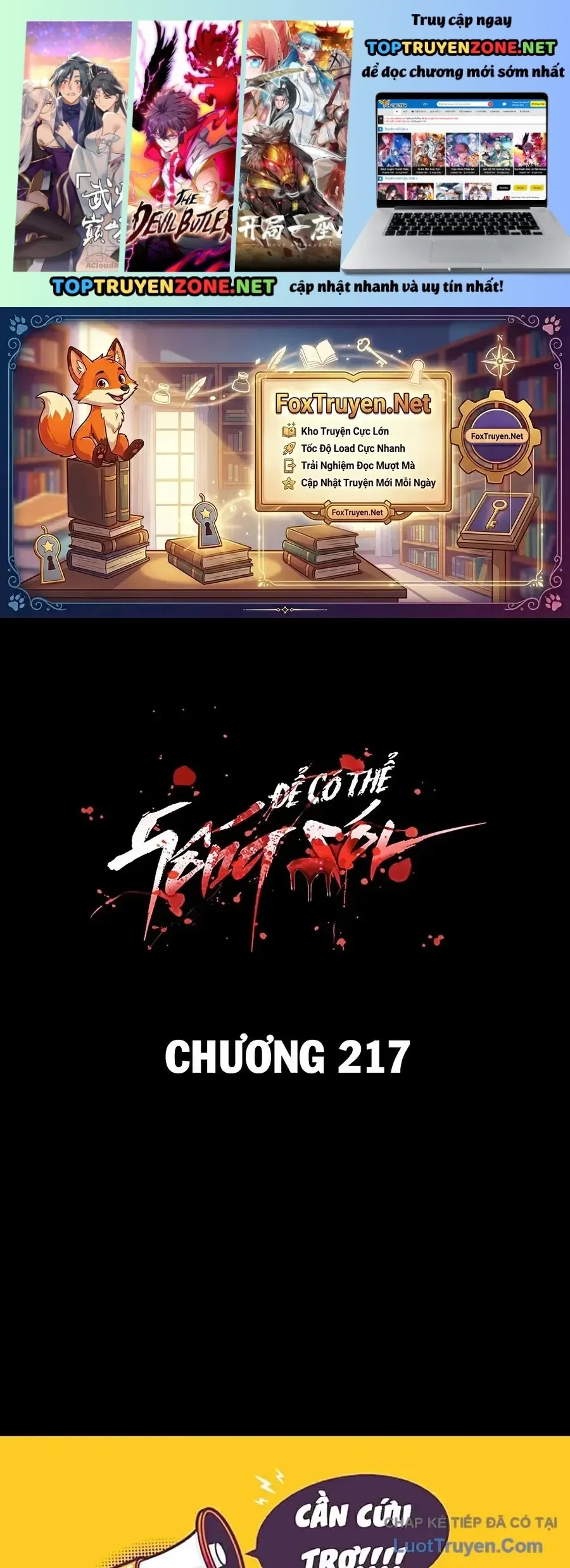 Để Có Thể Sống Sót Chap 217 - Next Chap 218