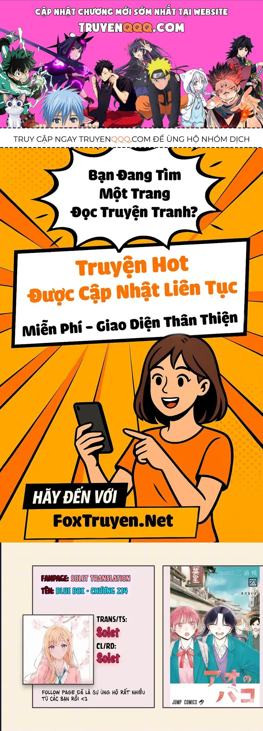 Blue Box Chap 224 - Next Chap 225