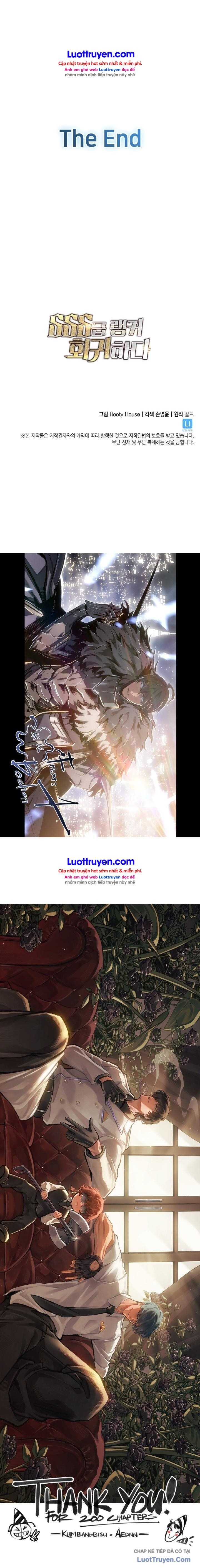 Sự Trở Lại Của Người Chơi Cấp Sss Chap 200 - Next Chap 201