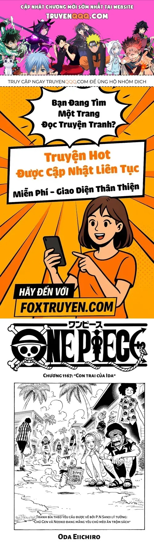 One Piece Chap 1167 - Next Chap 1168