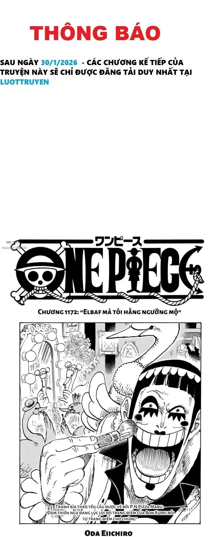 One Piece Chap 1172.5 - Next Chap 1173.5
