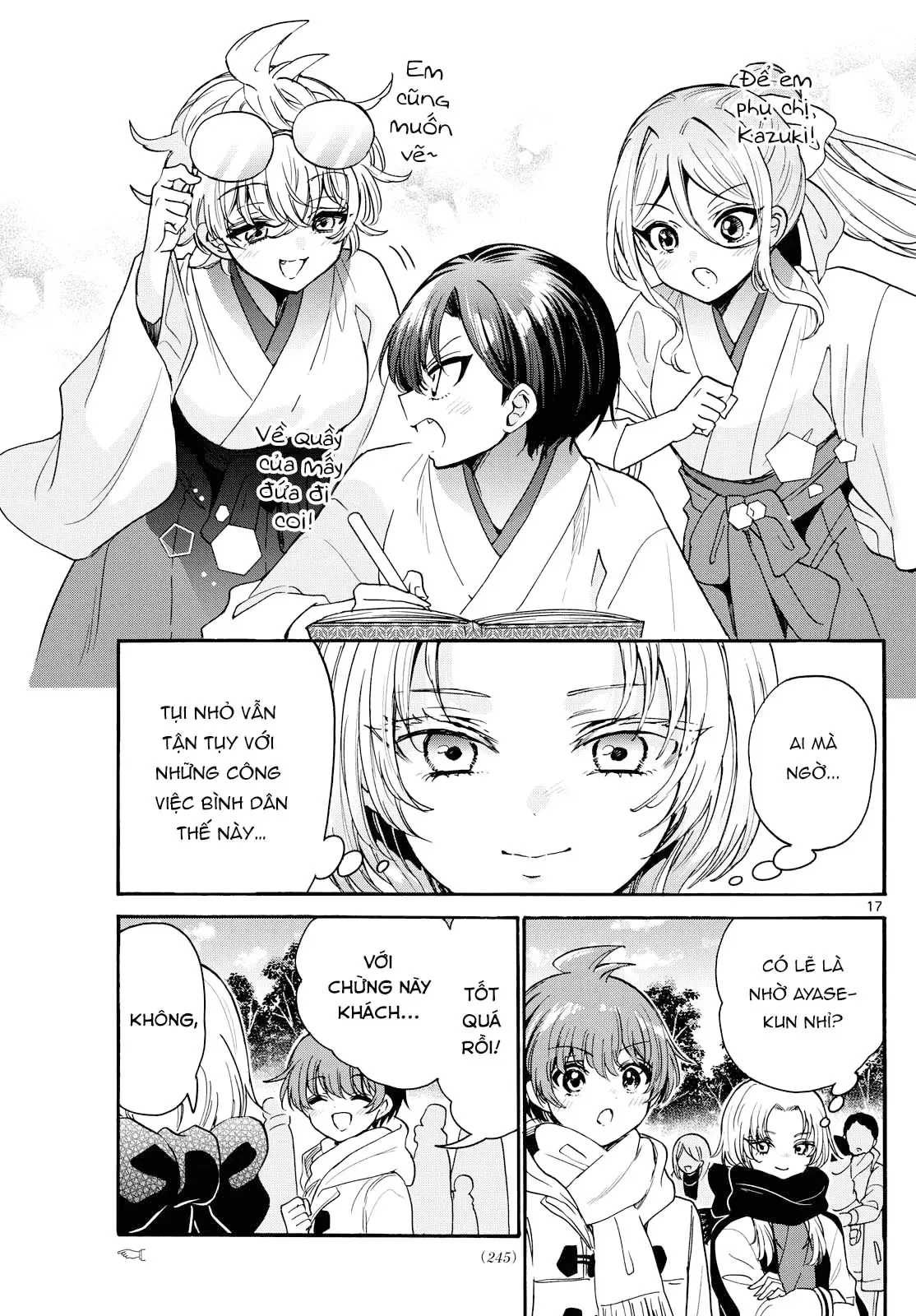 Ba Chị Em Nhà Mikadono Dễ Đối Phó Thật Đấy Chap 189 - Next Chap 190