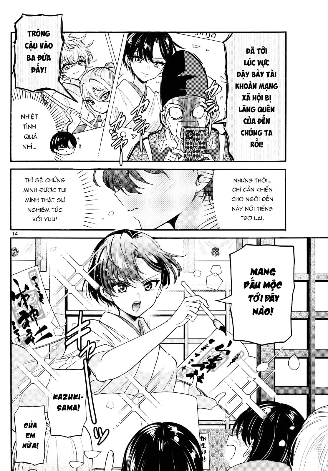 Ba Chị Em Nhà Mikadono Dễ Đối Phó Thật Đấy Chap 189 - Next Chap 190