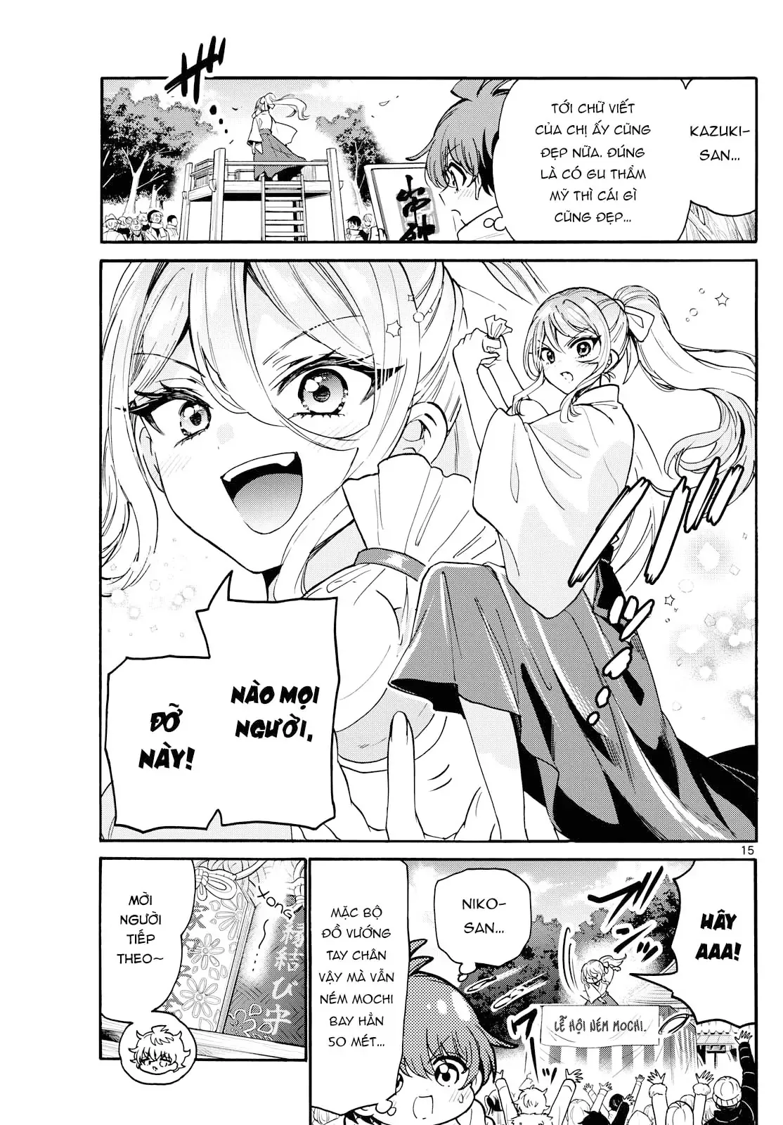 Ba Chị Em Nhà Mikadono Dễ Đối Phó Thật Đấy Chap 189 - Next Chap 190