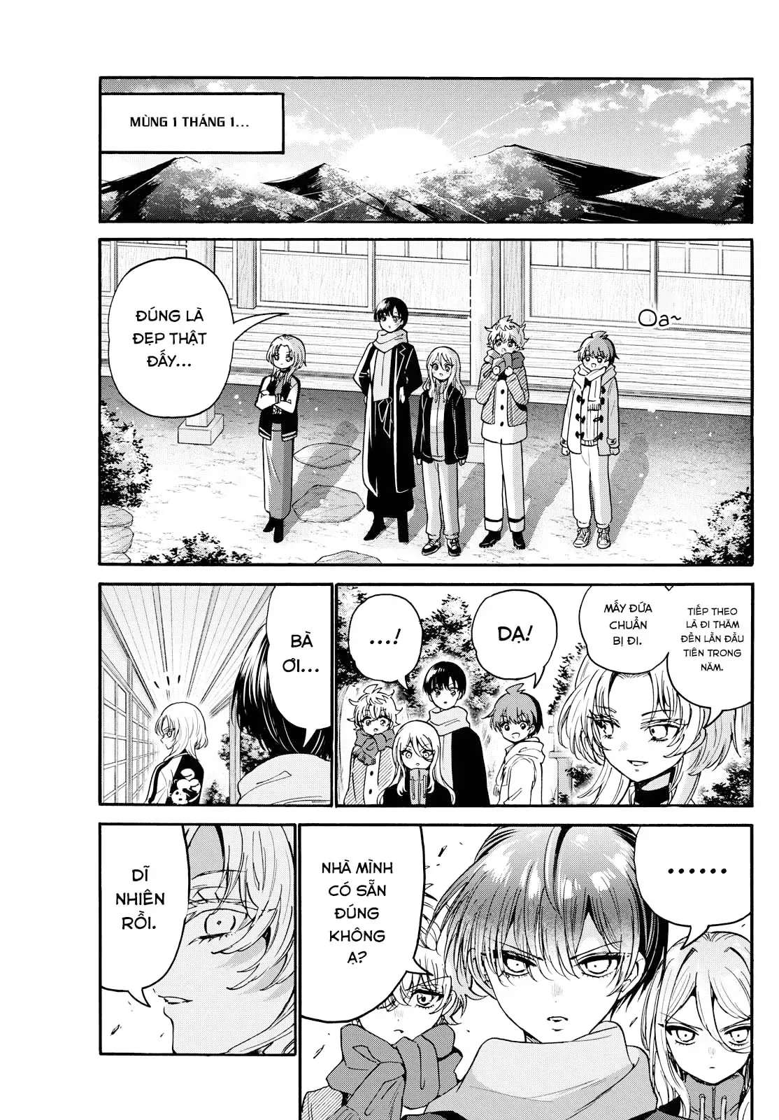 Ba Chị Em Nhà Mikadono Dễ Đối Phó Thật Đấy Chap 189 - Next Chap 190