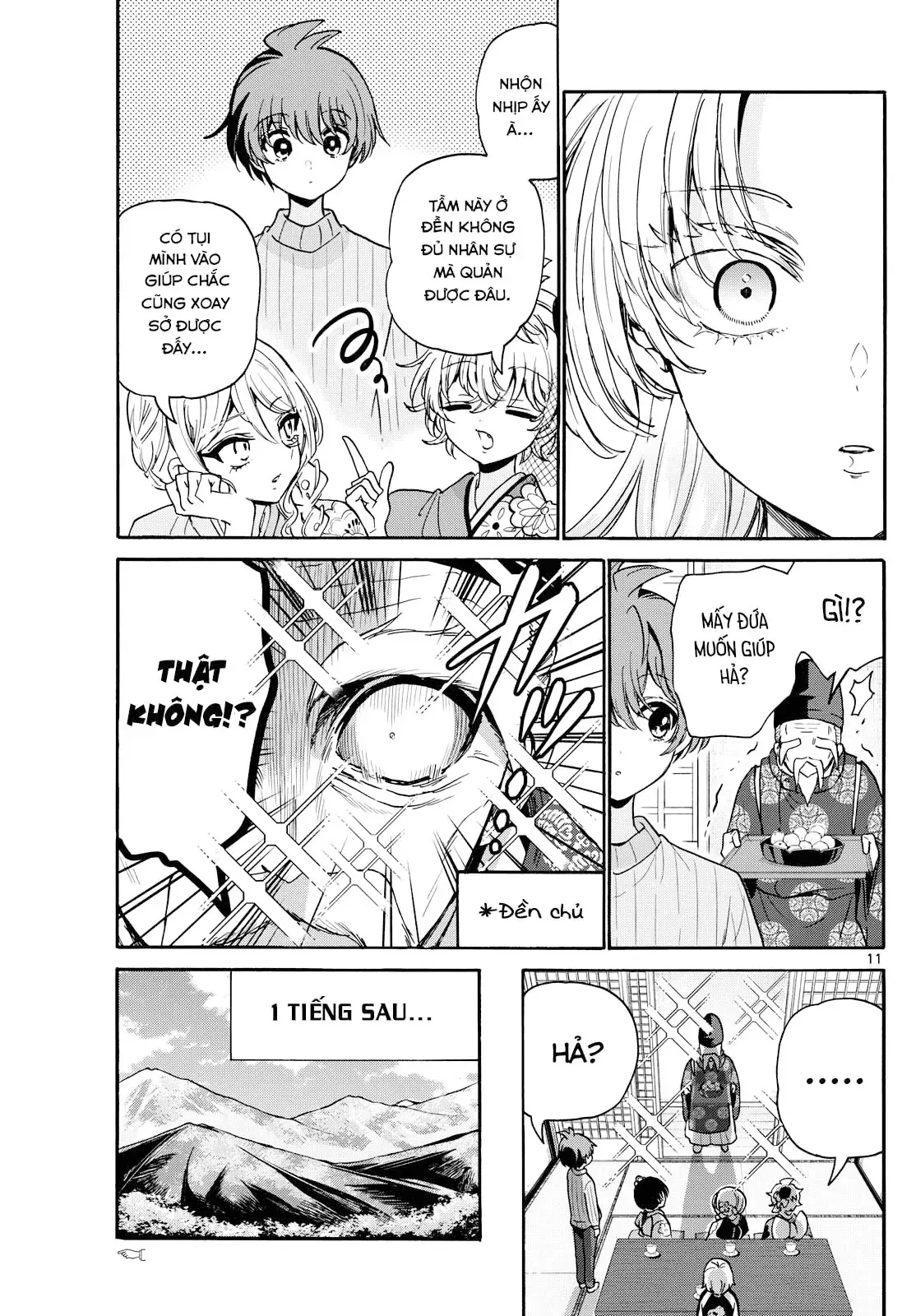 Ba Chị Em Nhà Mikadono Dễ Đối Phó Thật Đấy Chap 189 - Next Chap 190