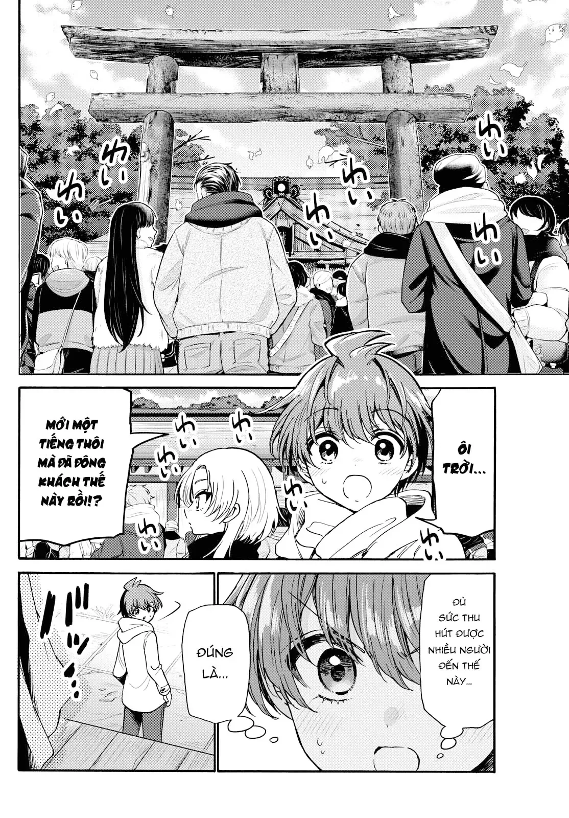 Ba Chị Em Nhà Mikadono Dễ Đối Phó Thật Đấy Chap 189 - Next Chap 190