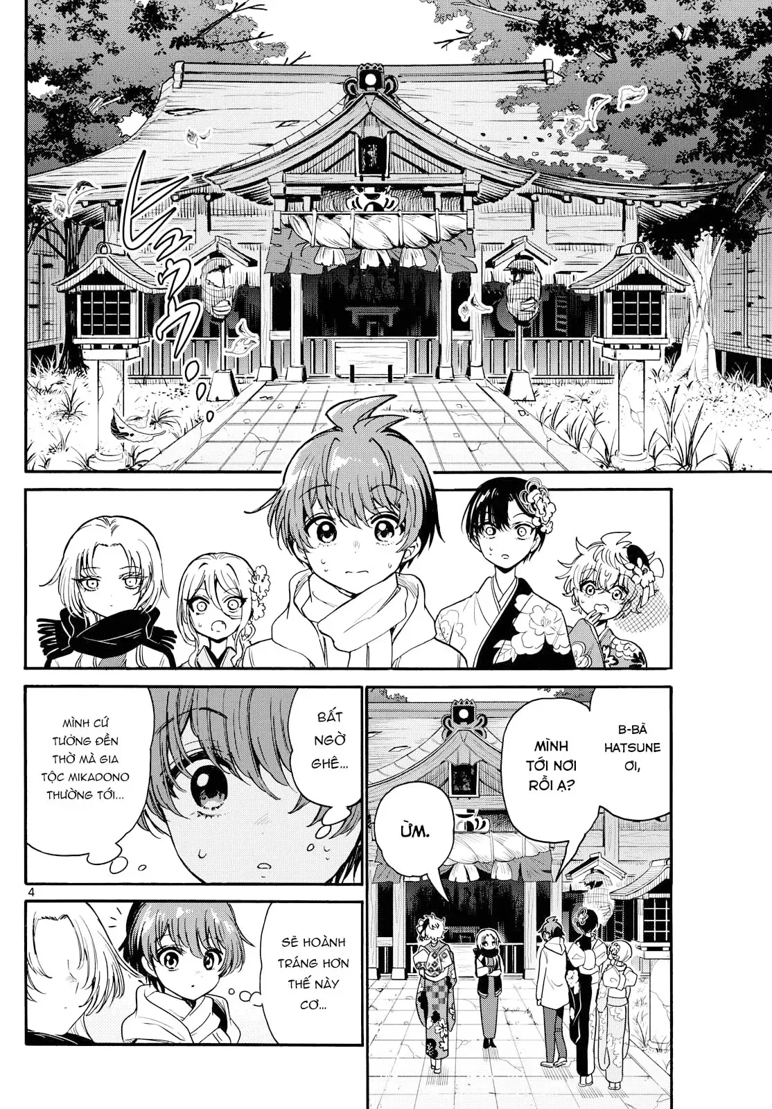 Ba Chị Em Nhà Mikadono Dễ Đối Phó Thật Đấy Chap 189 - Next Chap 190