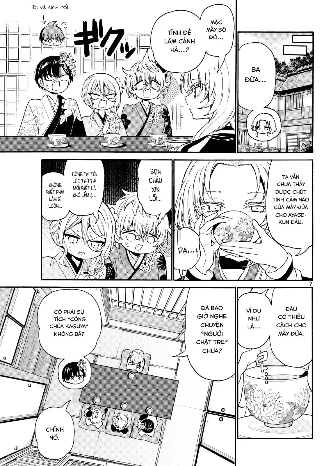 Ba Chị Em Nhà Mikadono Dễ Đối Phó Thật Đấy Chap 189 - Next Chap 190