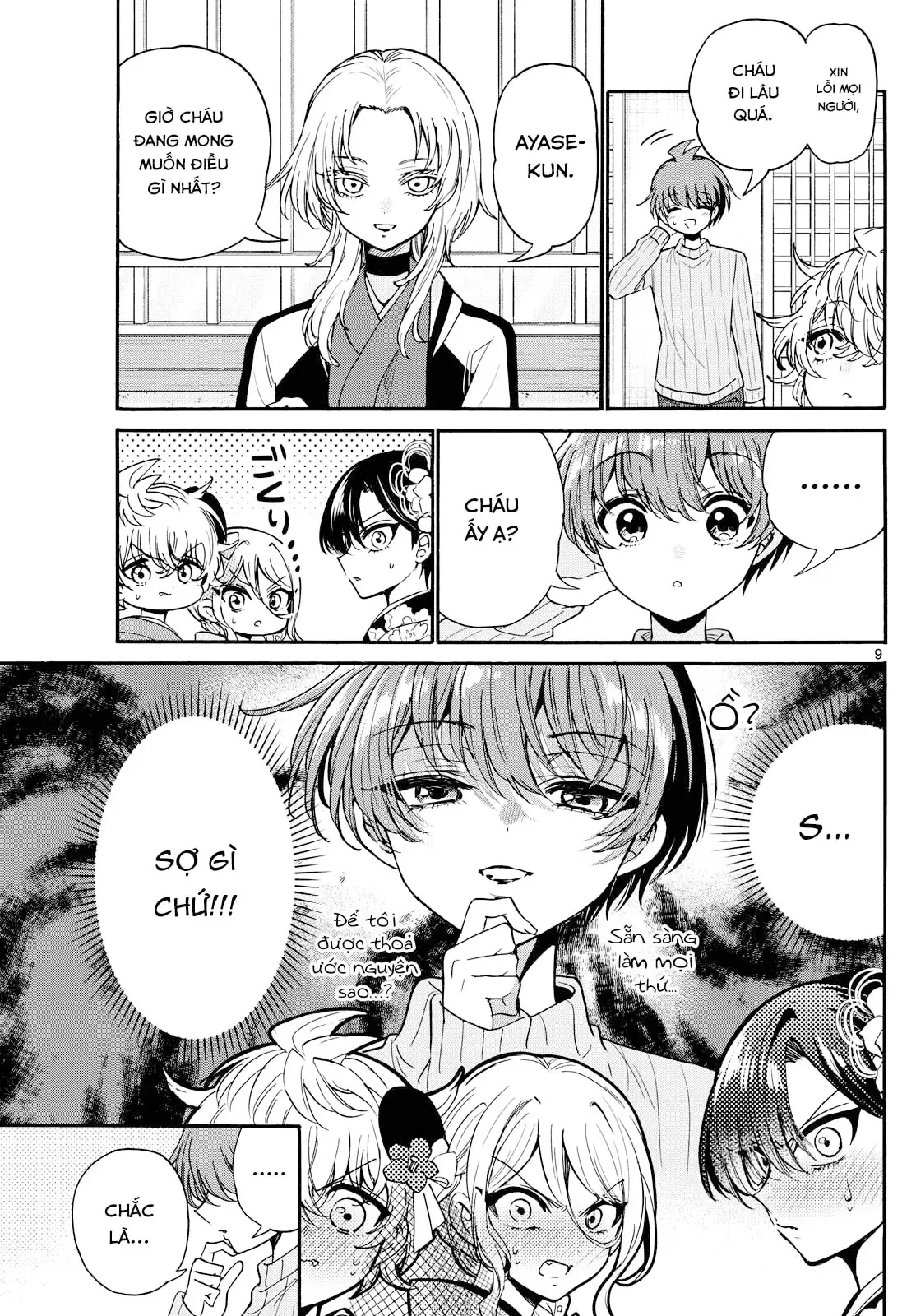 Ba Chị Em Nhà Mikadono Dễ Đối Phó Thật Đấy Chap 189 - Next Chap 190
