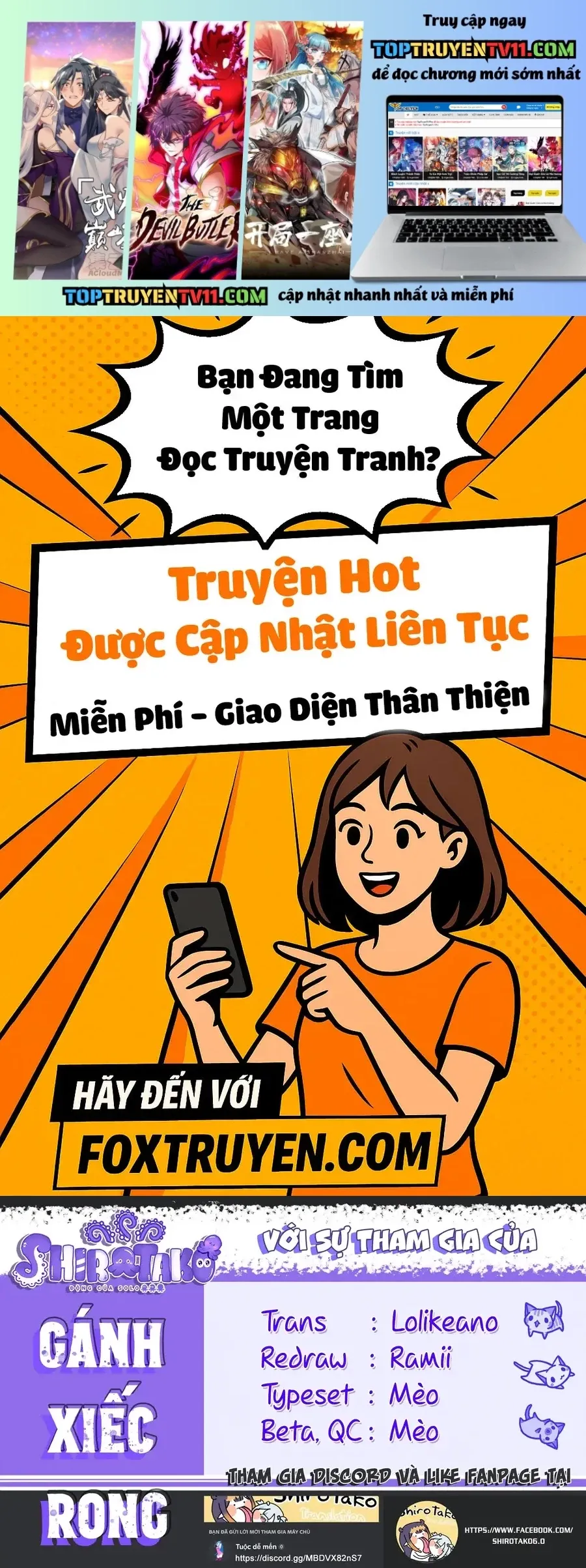 Ba Chị Em Nhà Mikadono Dễ Đối Phó Thật Đấy Chap 184 - Next Chap 185