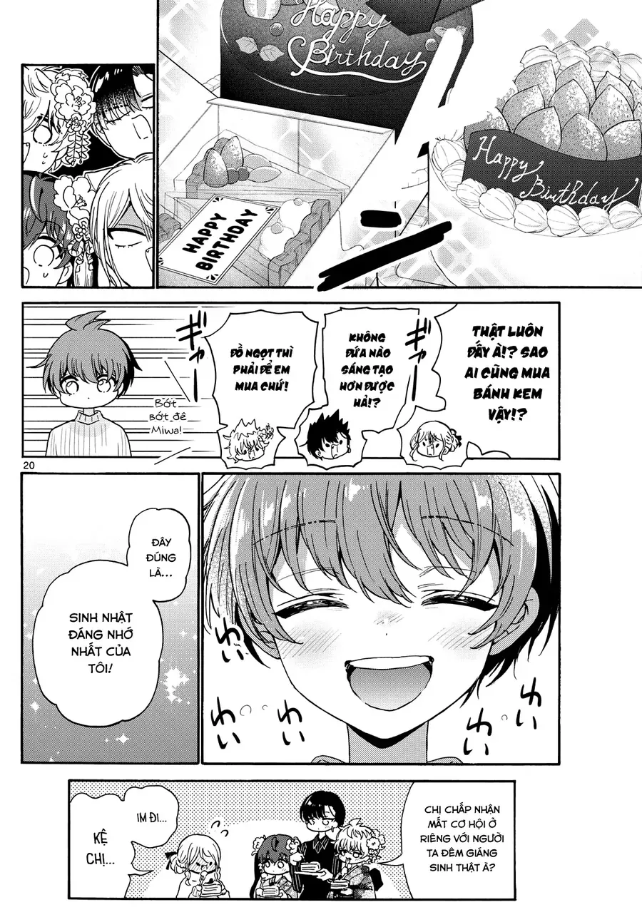 Ba Chị Em Nhà Mikadono Dễ Đối Phó Thật Đấy Chap 184 - Next Chap 185