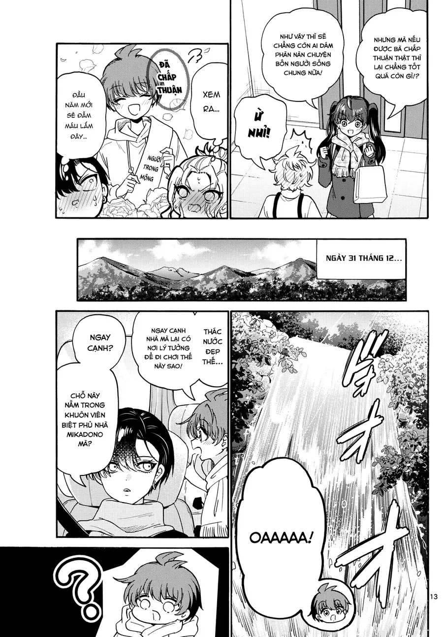 Ba Chị Em Nhà Mikadono Dễ Đối Phó Thật Đấy Chap 185 - Next Chap 186