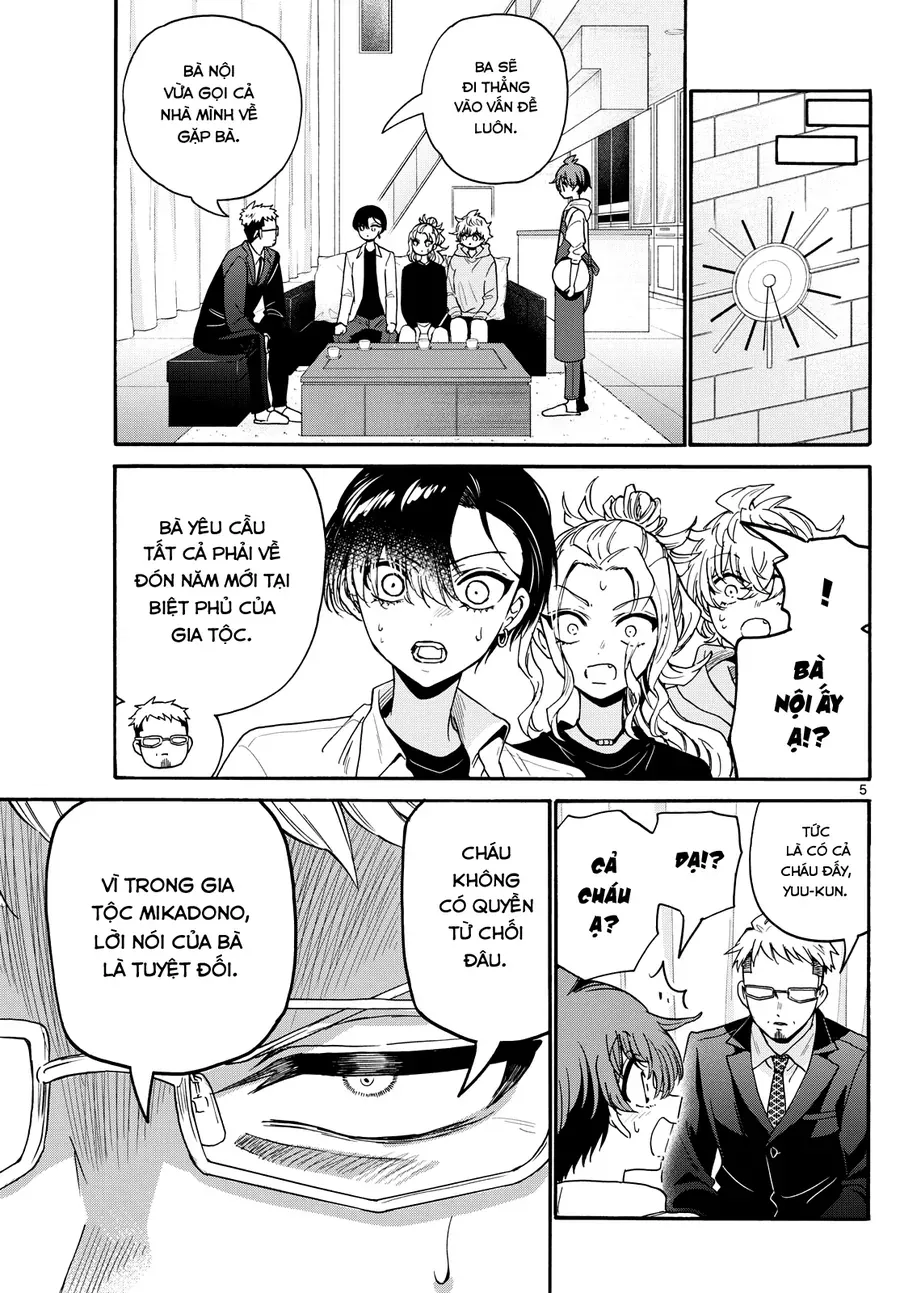 Ba Chị Em Nhà Mikadono Dễ Đối Phó Thật Đấy Chap 185 - Next Chap 186