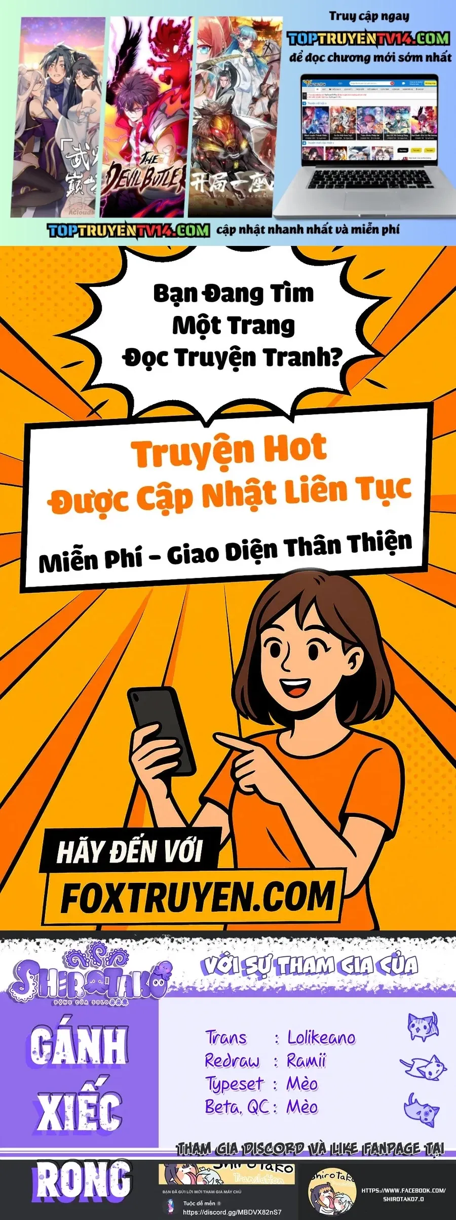 Ba Chị Em Nhà Mikadono Dễ Đối Phó Thật Đấy Chap 186 - Next Chap 187