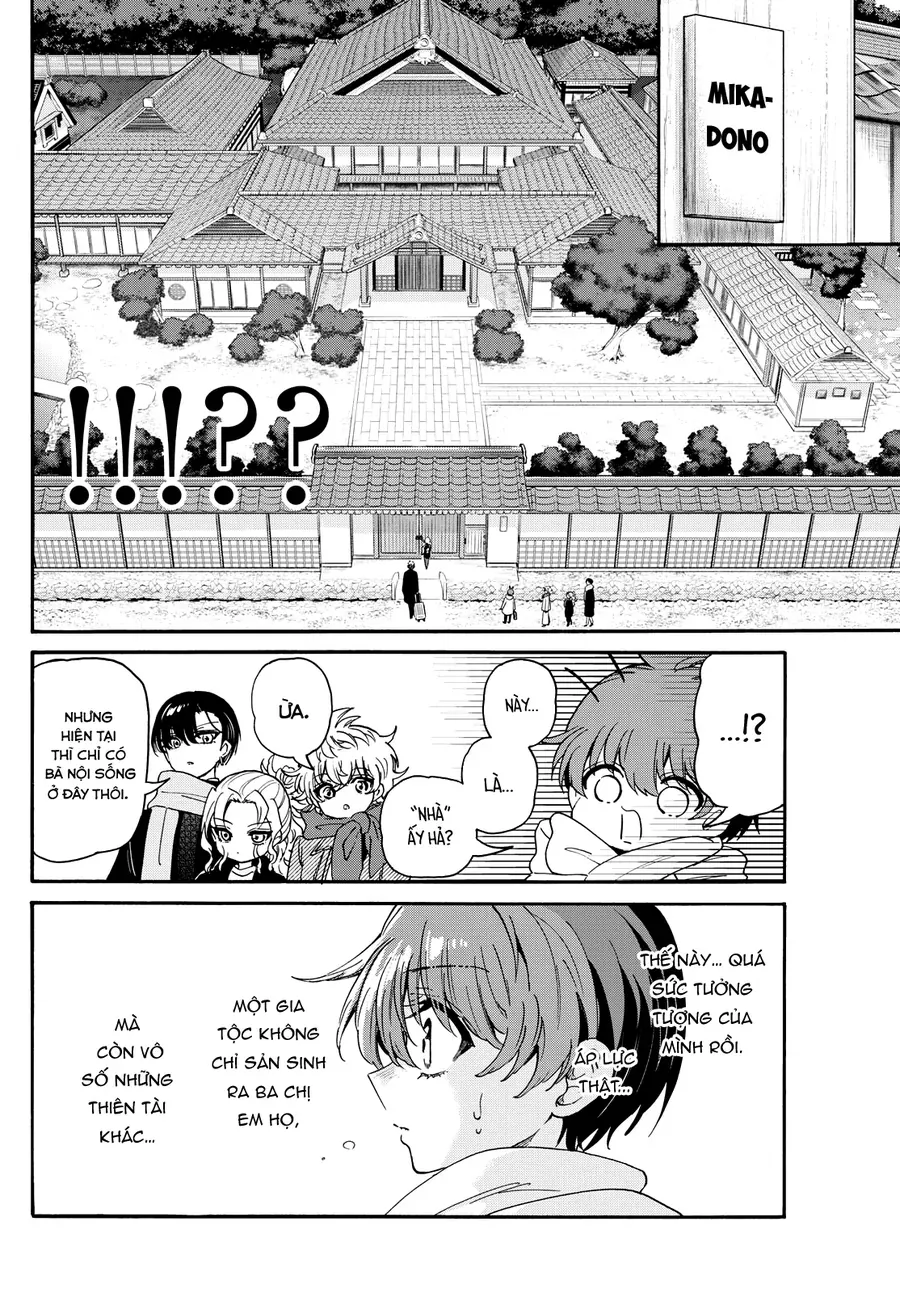 Ba Chị Em Nhà Mikadono Dễ Đối Phó Thật Đấy Chap 186 - Next Chap 187