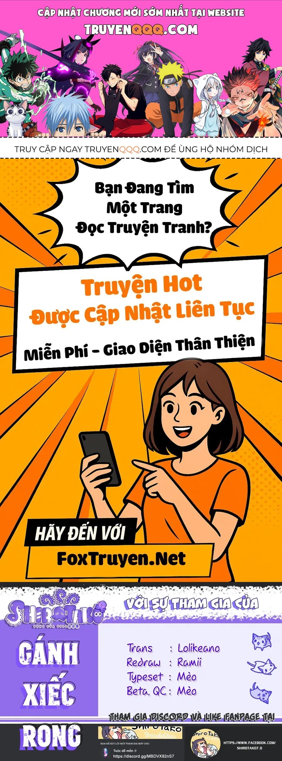 Ba Chị Em Nhà Mikadono Dễ Đối Phó Thật Đấy Chap 187 - Next Chap 188