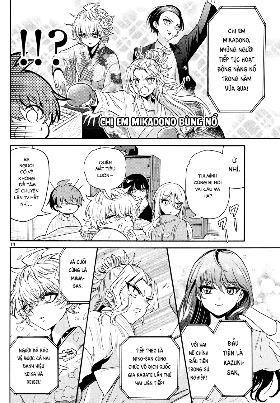 Ba Chị Em Nhà Mikadono Dễ Đối Phó Thật Đấy Chap 187 - Next Chap 188