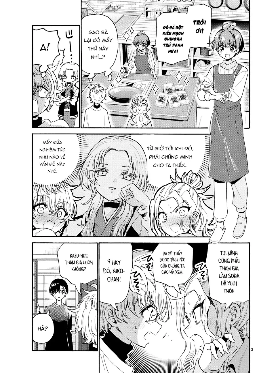 Ba Chị Em Nhà Mikadono Dễ Đối Phó Thật Đấy Chap 187 - Next Chap 188