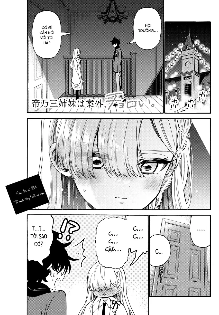 Ba Chị Em Nhà Mikadono Dễ Đối Phó Thật Đấy Chap 181 - Next Chap 182