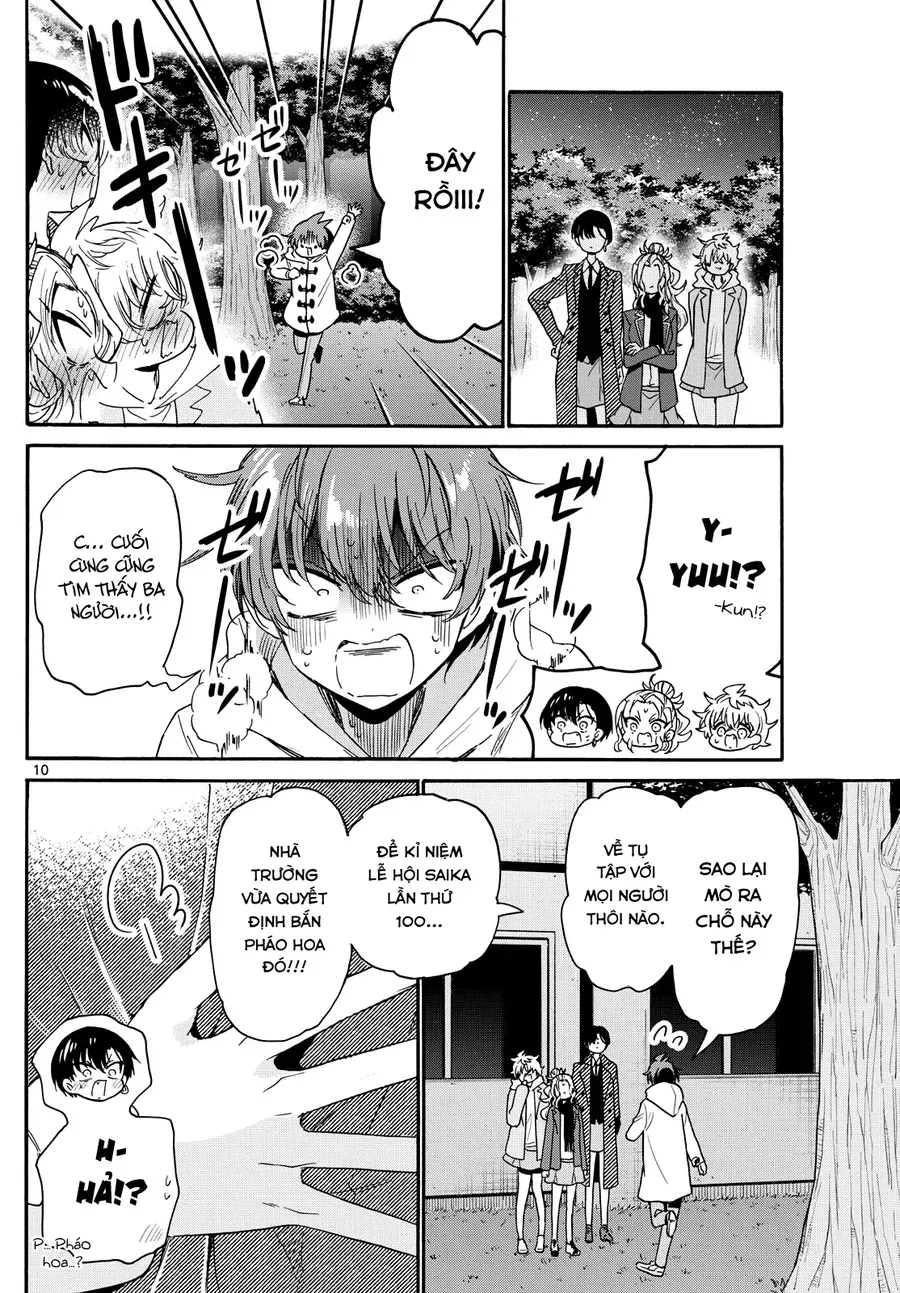 Ba Chị Em Nhà Mikadono Dễ Đối Phó Thật Đấy Chap 182 - Next Chap 183