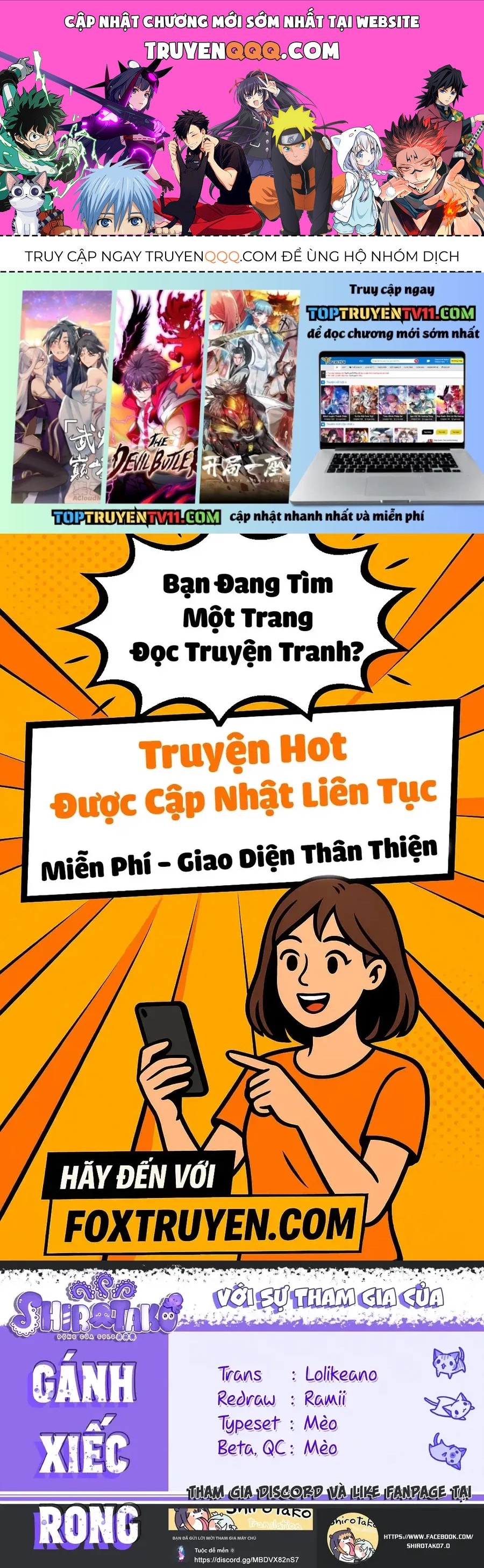 Ba Chị Em Nhà Mikadono Dễ Đối Phó Thật Đấy Chap 183 - Next Chap 184
