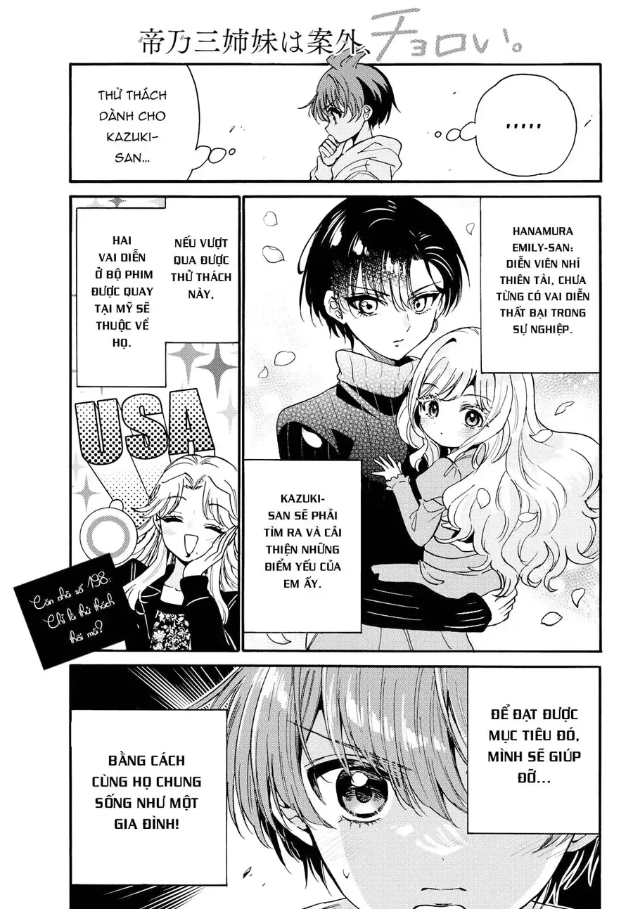 Ba Chị Em Nhà Mikadono Dễ Đối Phó Thật Đấy Chap 198 - Next Chap 199