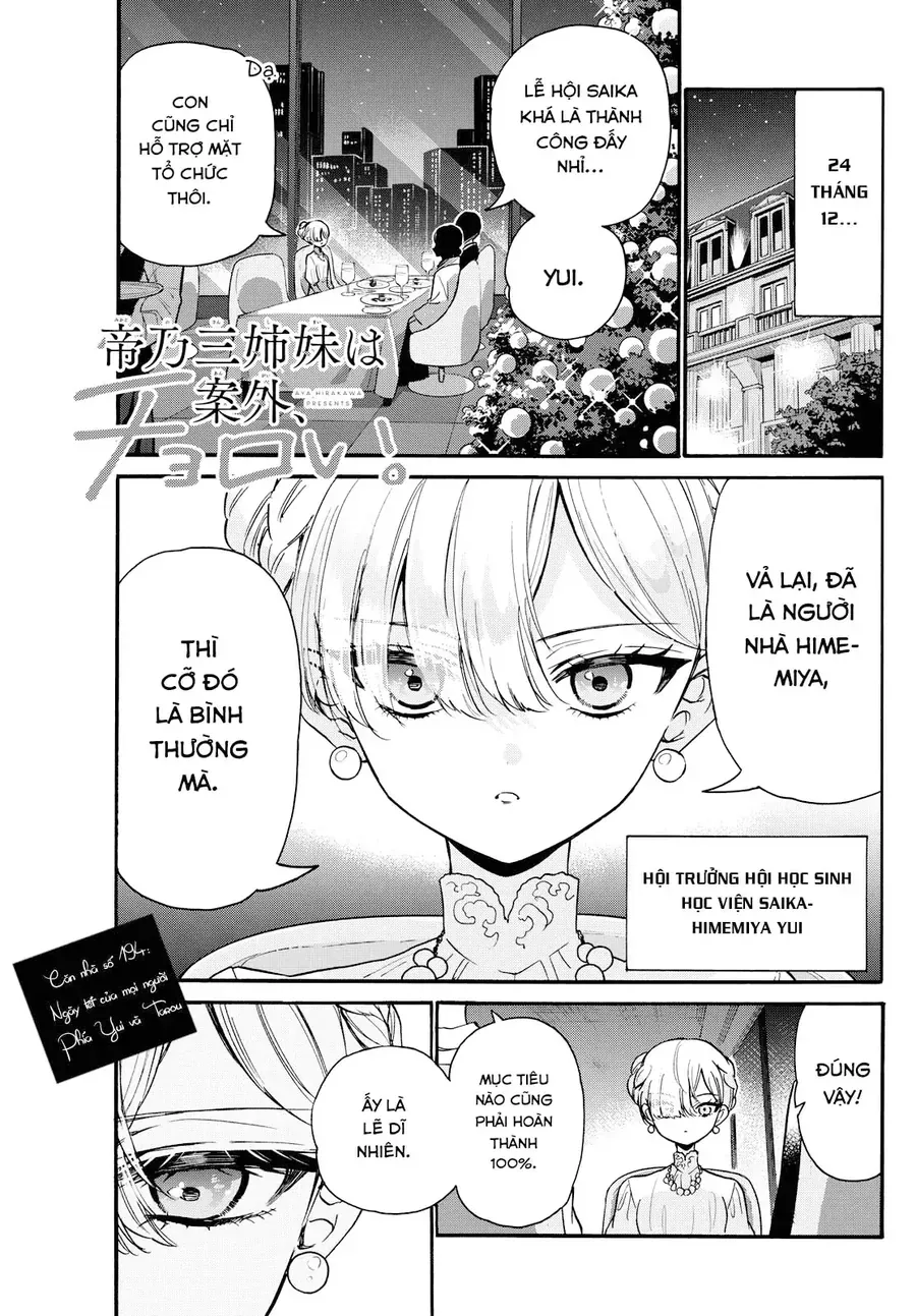 Ba Chị Em Nhà Mikadono Dễ Đối Phó Thật Đấy Chap 194 - Next Chap 195