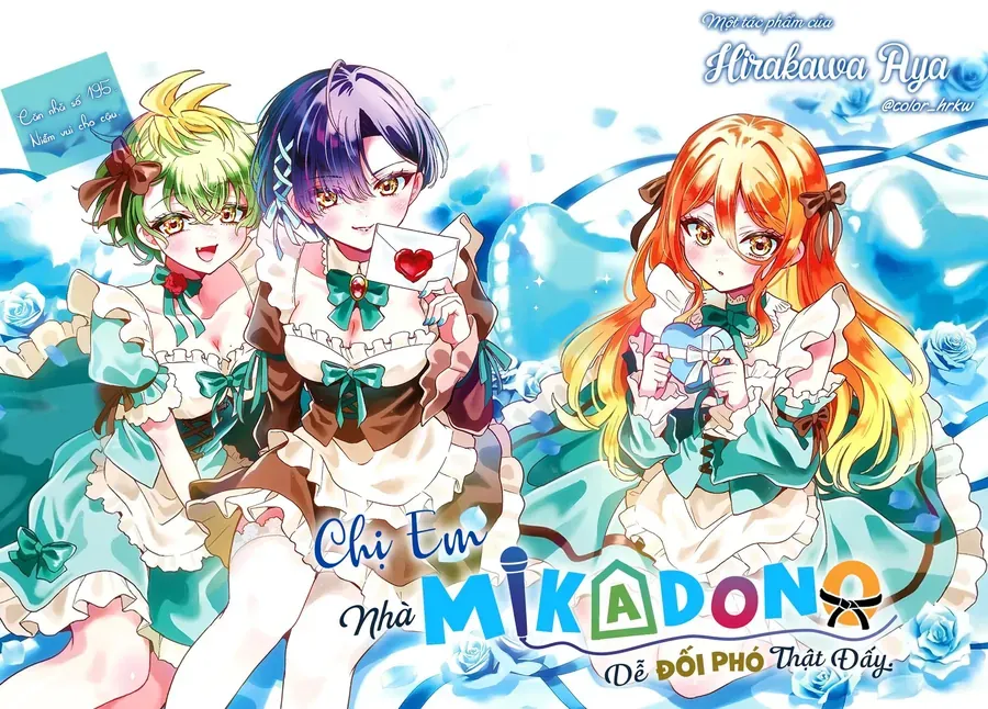 Ba Chị Em Nhà Mikadono Dễ Đối Phó Thật Đấy Chap 195 - Next Chap 196