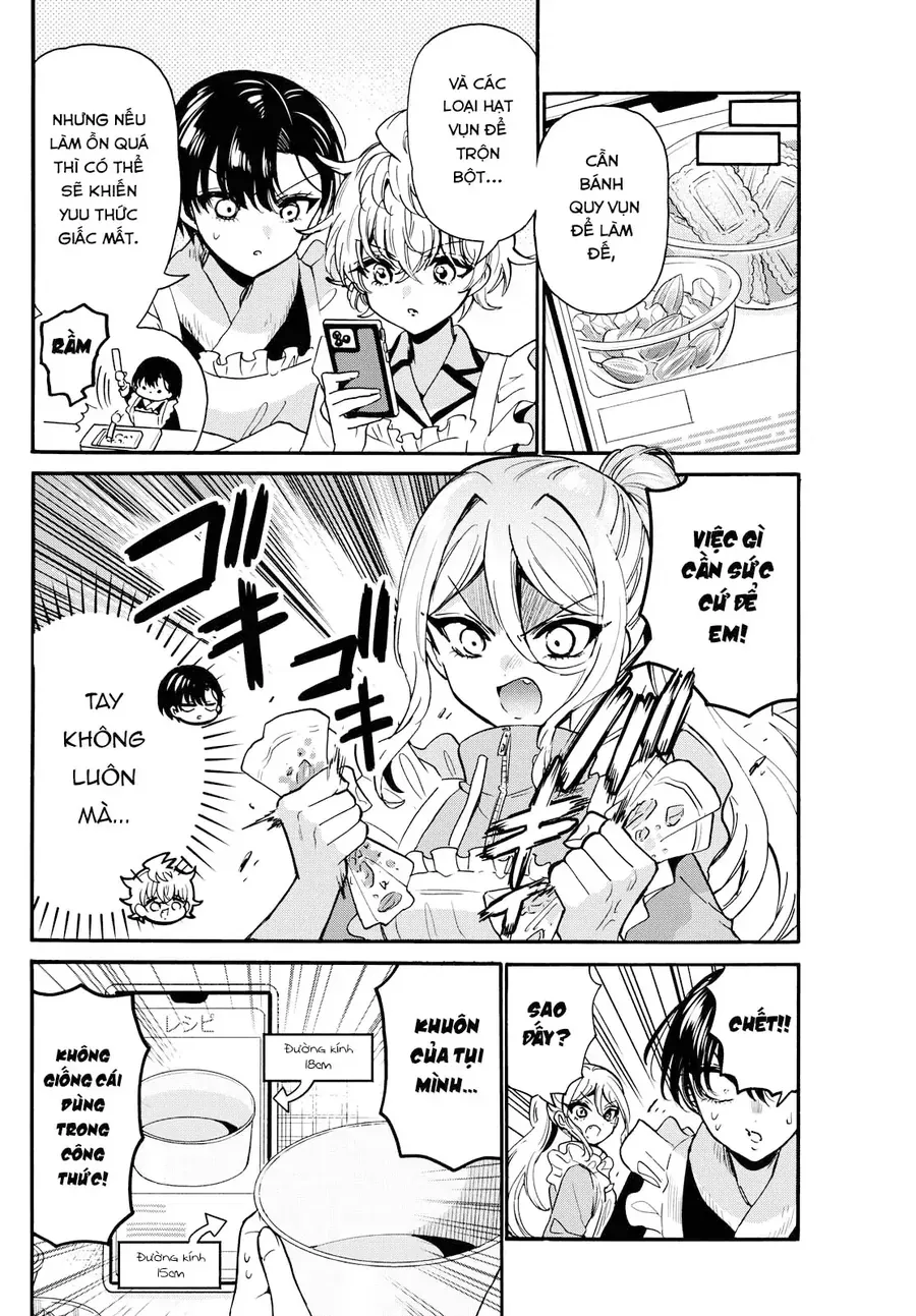 Ba Chị Em Nhà Mikadono Dễ Đối Phó Thật Đấy Chap 195 - Next Chap 196