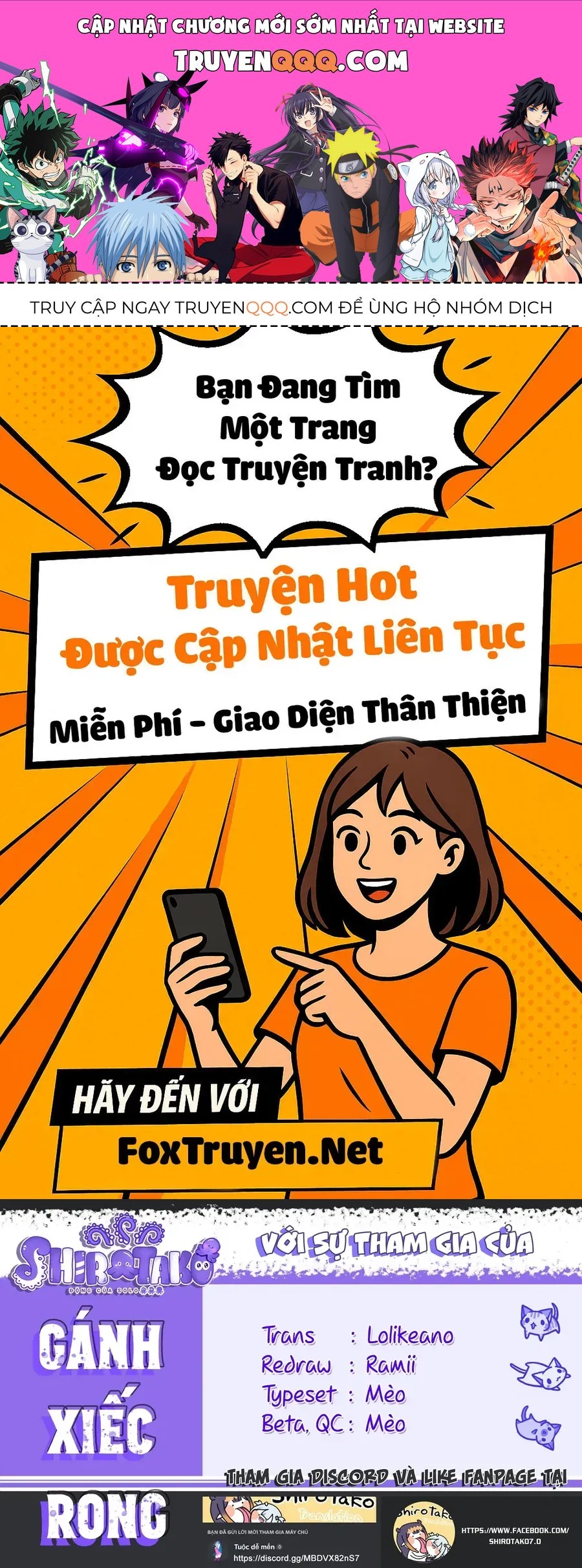 Ba Chị Em Nhà Mikadono Dễ Đối Phó Thật Đấy Chap 196 - Next Chap 197