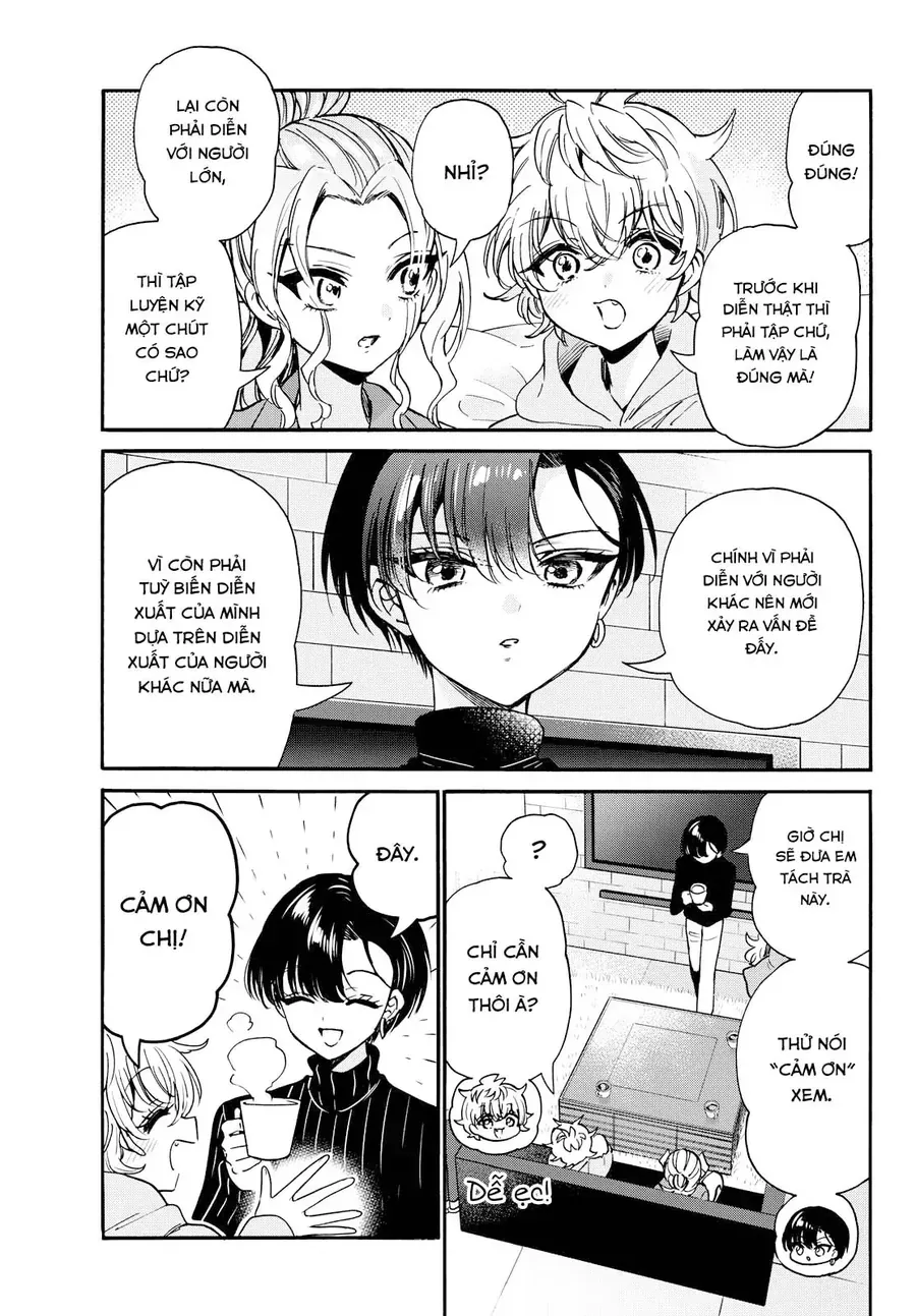 Ba Chị Em Nhà Mikadono Dễ Đối Phó Thật Đấy Chap 197 - Next Chap 198