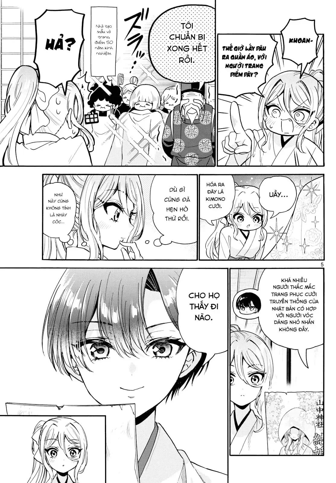 Ba Chị Em Nhà Mikadono Dễ Đối Phó Thật Đấy Chap 190 - Next Chap 191