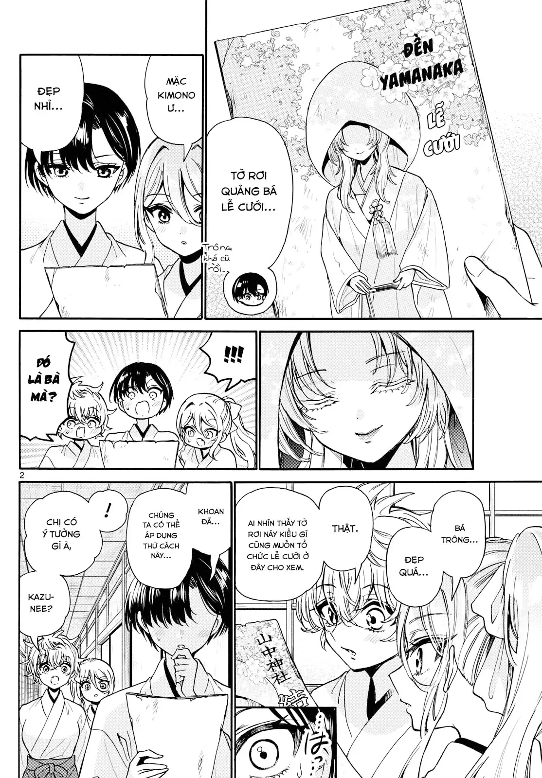 Ba Chị Em Nhà Mikadono Dễ Đối Phó Thật Đấy Chap 190 - Next Chap 191