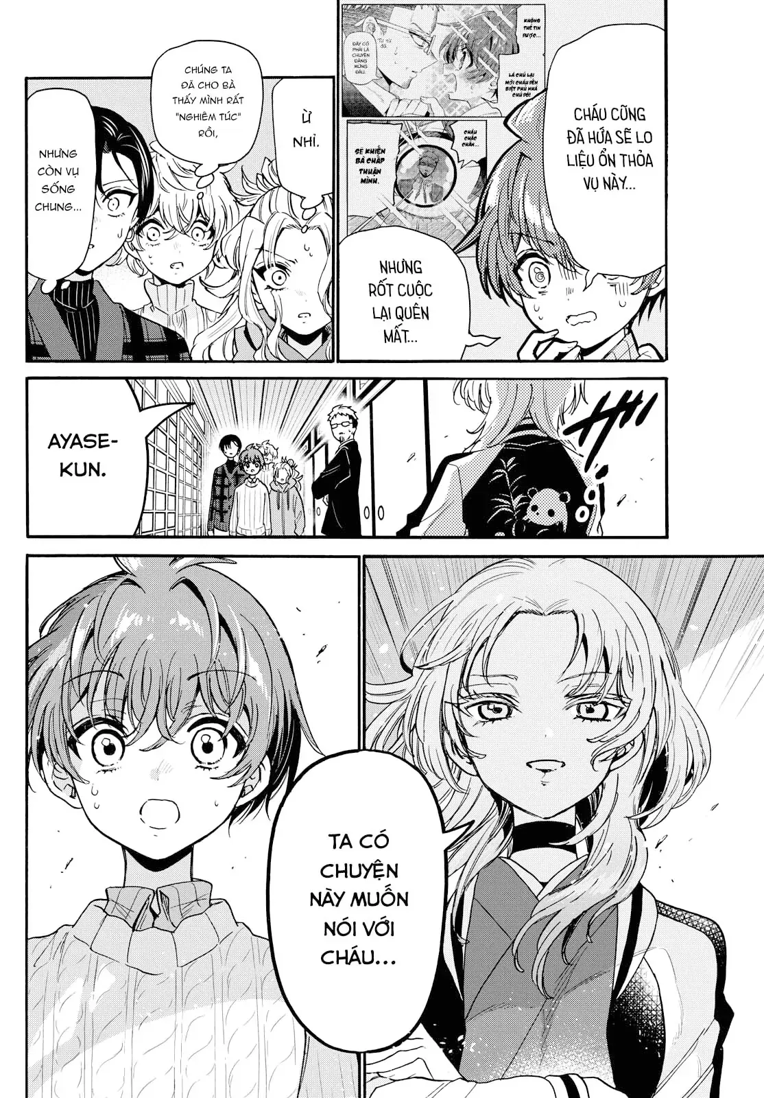 Ba Chị Em Nhà Mikadono Dễ Đối Phó Thật Đấy Chap 190 - Next Chap 191