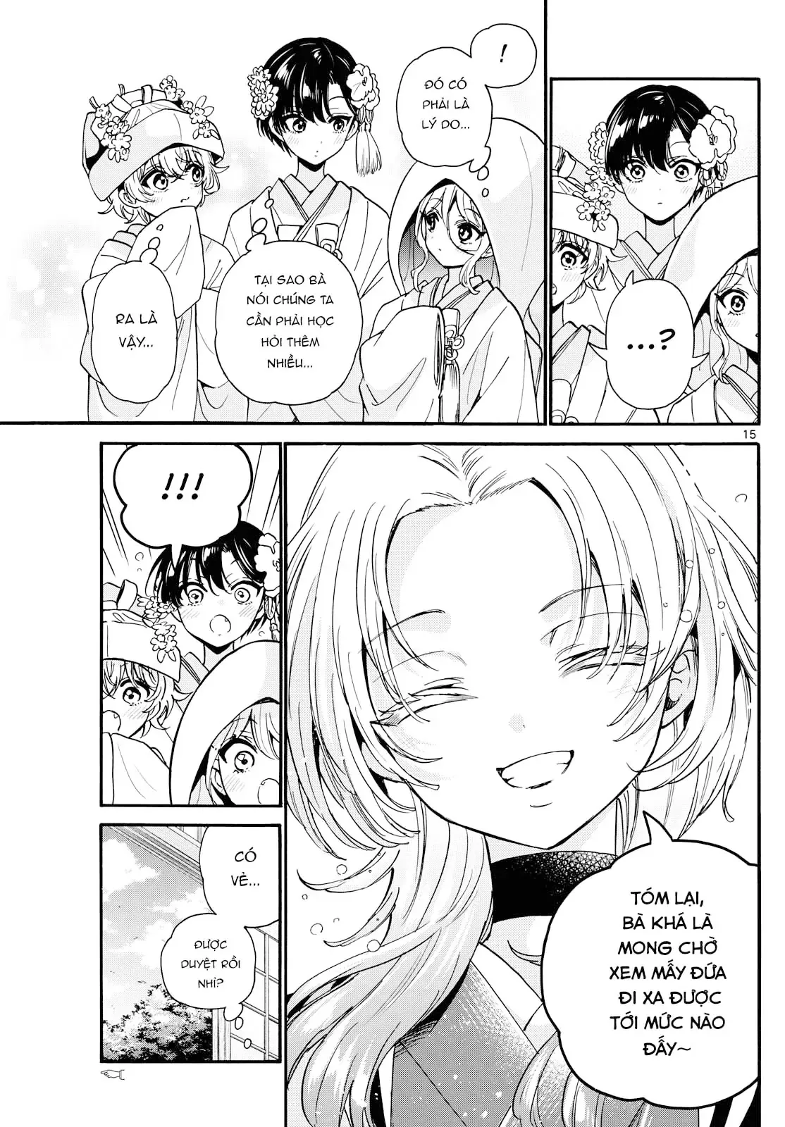 Ba Chị Em Nhà Mikadono Dễ Đối Phó Thật Đấy Chap 190 - Next Chap 191