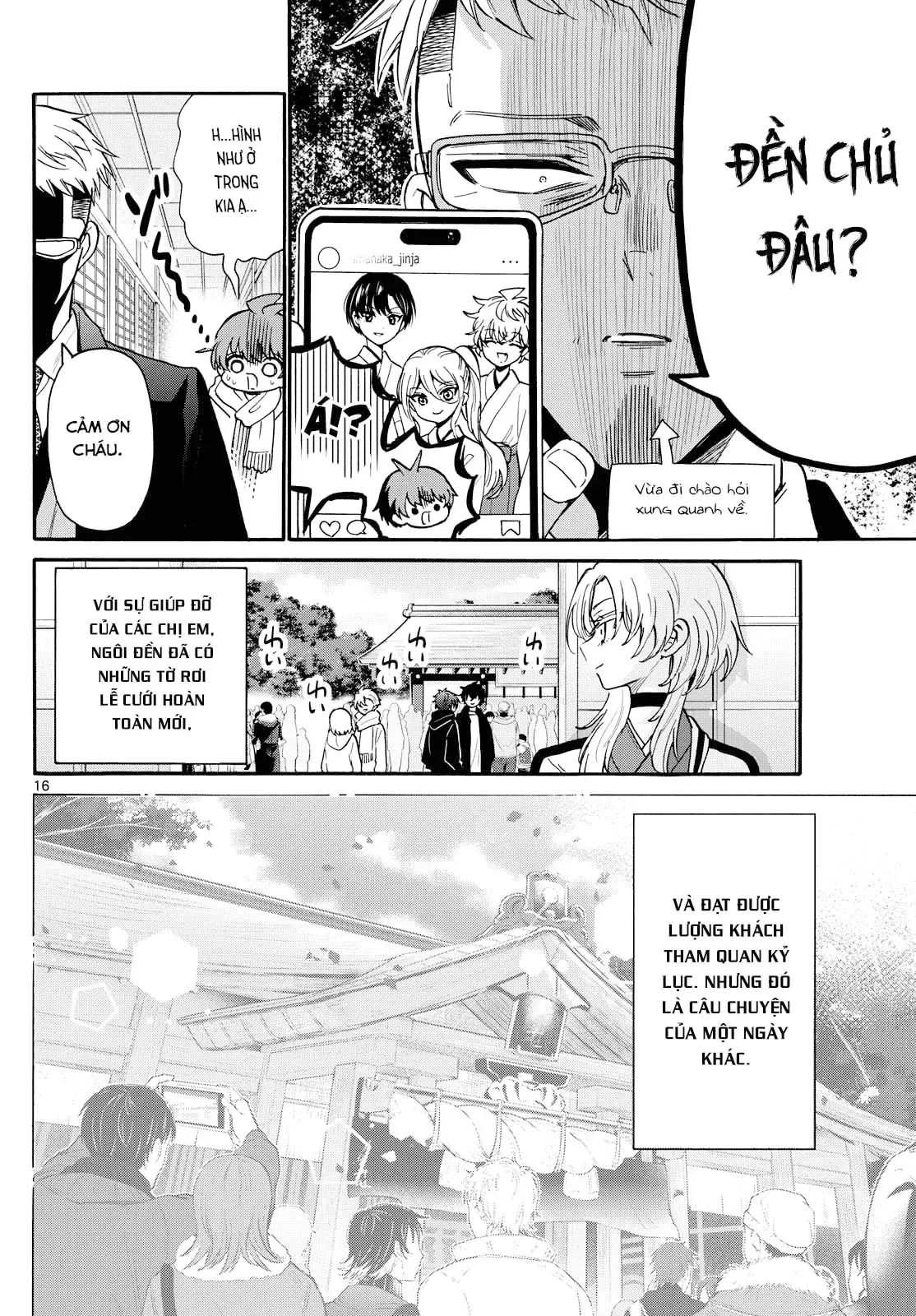 Ba Chị Em Nhà Mikadono Dễ Đối Phó Thật Đấy Chap 190 - Next Chap 191