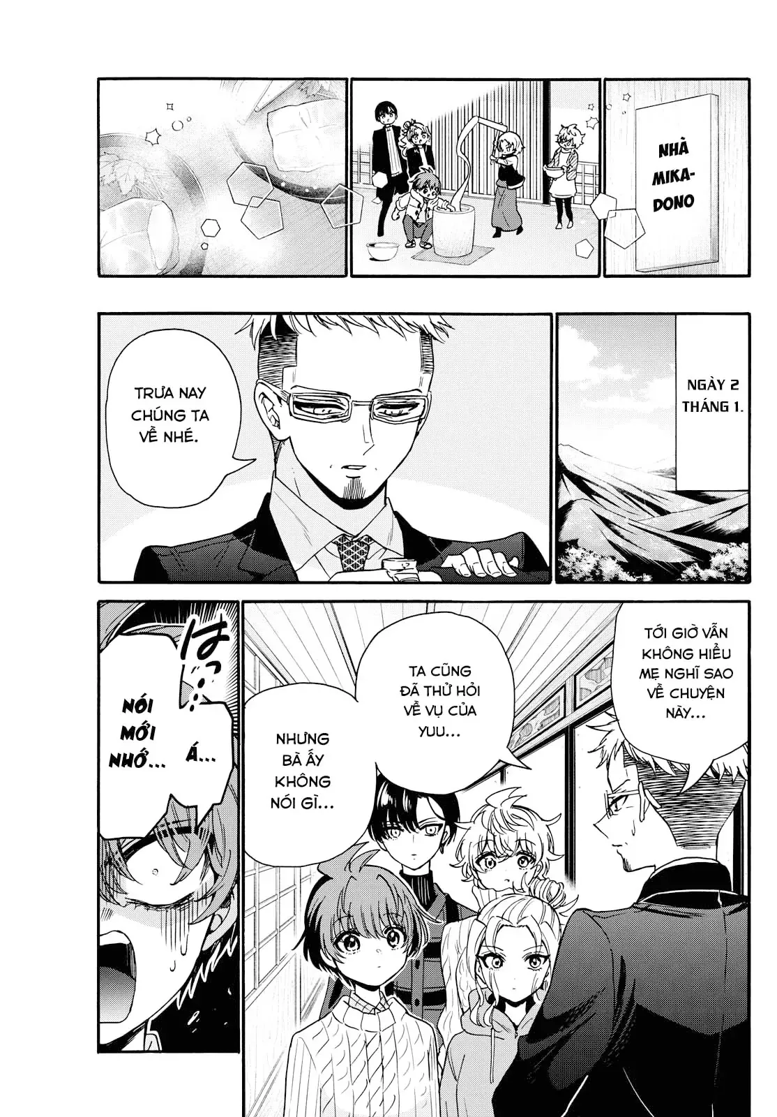 Ba Chị Em Nhà Mikadono Dễ Đối Phó Thật Đấy Chap 190 - Next Chap 191